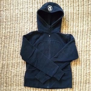 Lululemon Black Hooded Sweatshirt Size 8